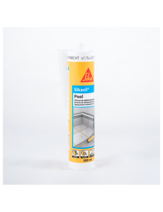 Sikasil Pool  transparente 300 ML Cartucho