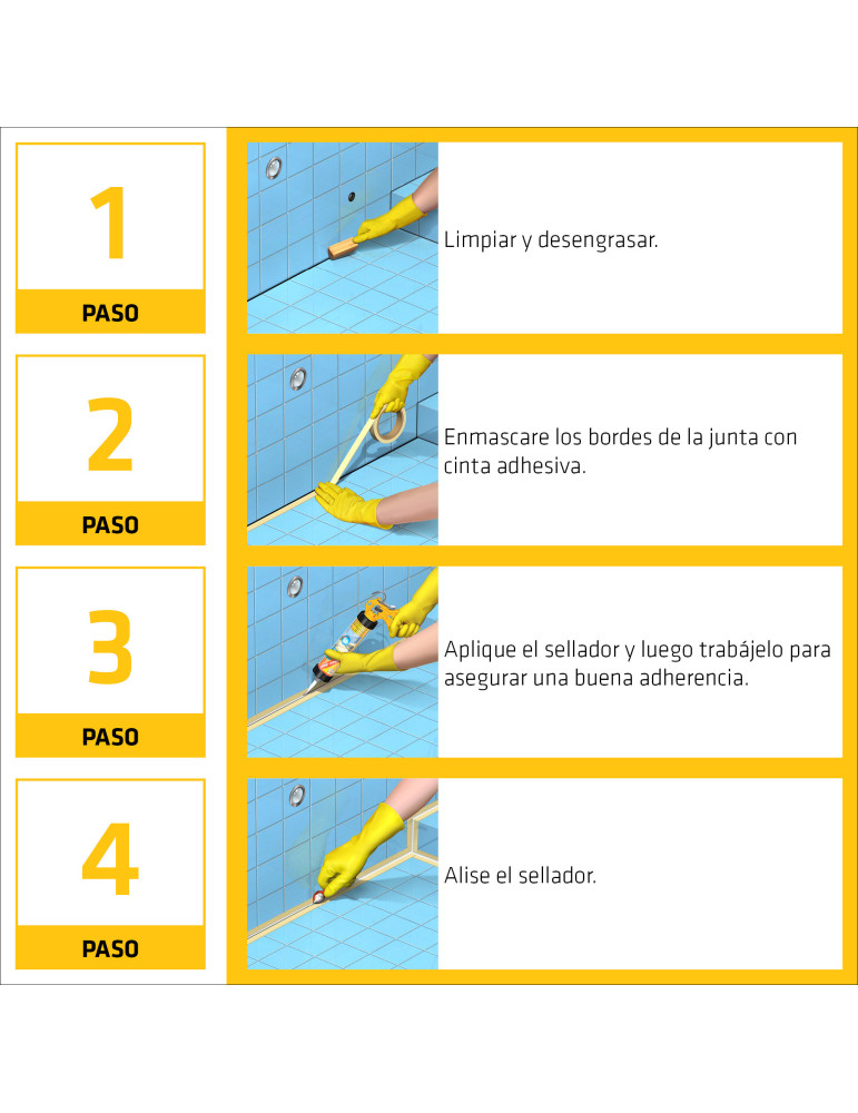 Sikasil Pool  transparente 300 ML Cartucho