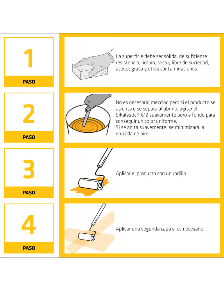 Sikalastic 612 blanco 5L