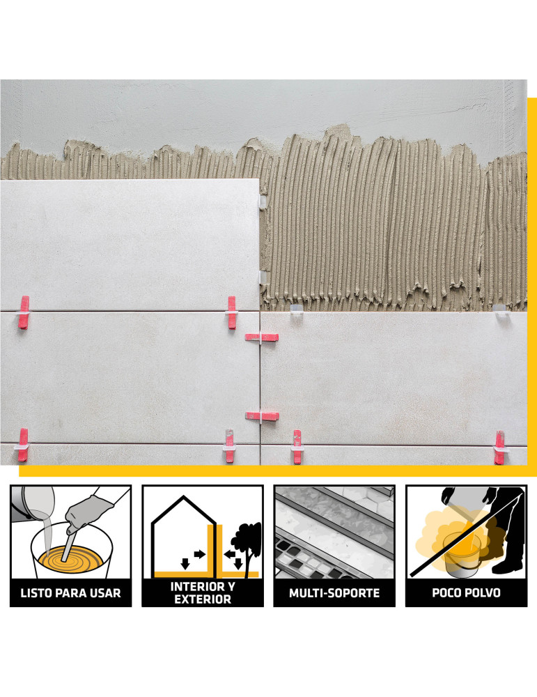 SikaMiniPack Pegado de Baldosas grey 5 KG Saco