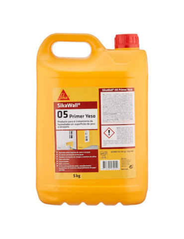 SikaWall-05 Primer Yeso   5 KG Garrafa 2