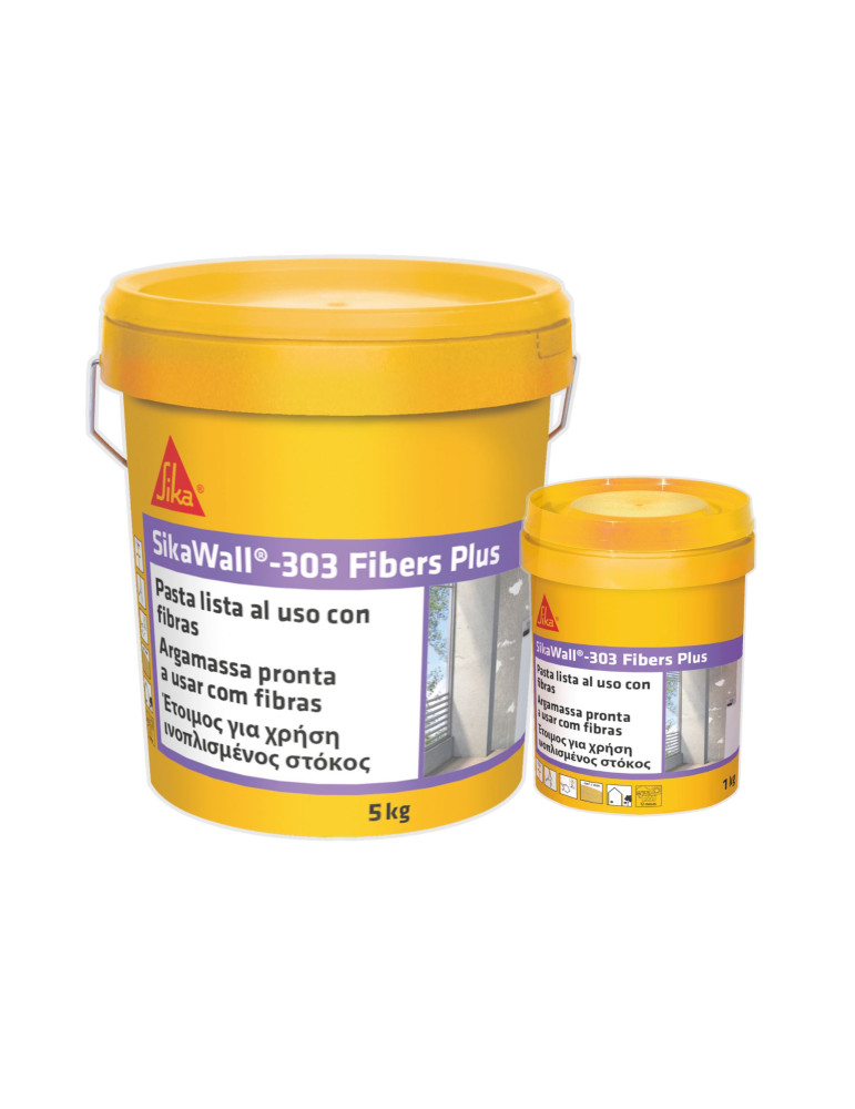SikaWall-303 Fibers Plus   5 KG Cubo