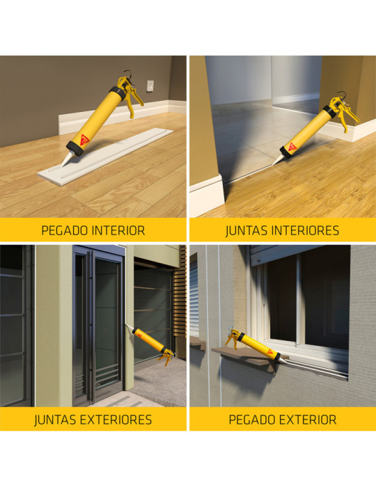 Sikaflex-11FC Purform negro 300 ML Cartucho