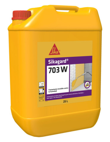Sikagard-703W C40  Pintura repelente al agua para fachadas  Ka 5L