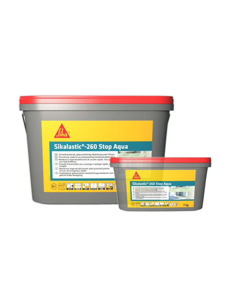 Sikalastic-260 Stop Aqua         Pl 22KG