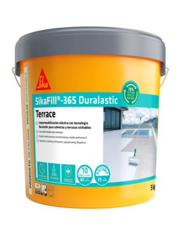 SikaFill 365 Terrace Rojo 5 Kg 2