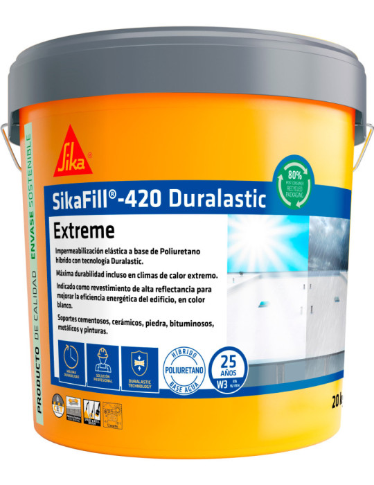 SikaFill 420 Extreme Rojo Teja 20 Kg