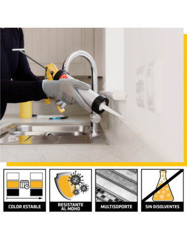 SikaSeal 175 Baños & Cocinas blanco 2