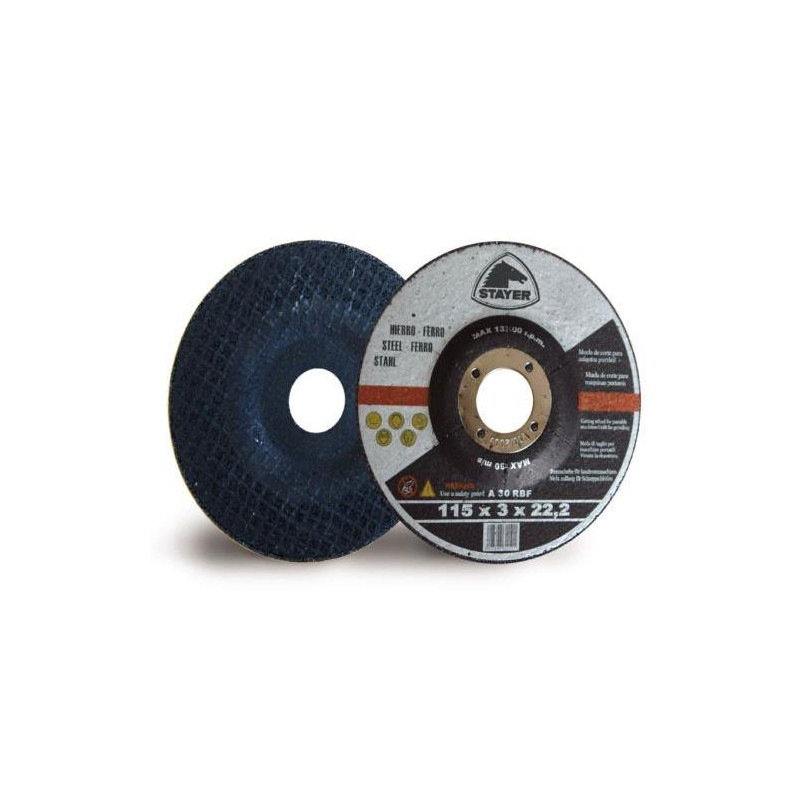 DISCO CORTE STANDAR HIERRO 115X3 50.337