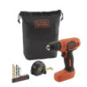 TALADRO ATORNILLADOR 7.2V+11 ACC.+BOLSA QW