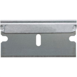 CUCHILLA RASCADOR VIDRIO METALICO 10 UDS