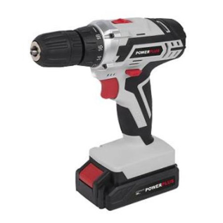 TALADRO BATERIA 20V.1,3AH.2 VELOCIDADES POWC 1071