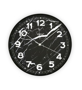 Reloj Aluminio Marmol Negro...