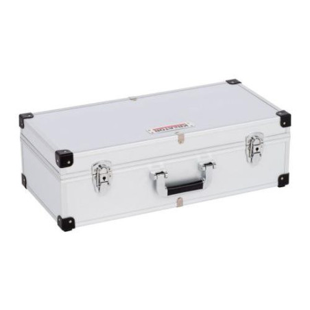 MALETIN ALUMINIO 80CD PLATA KRT640280S