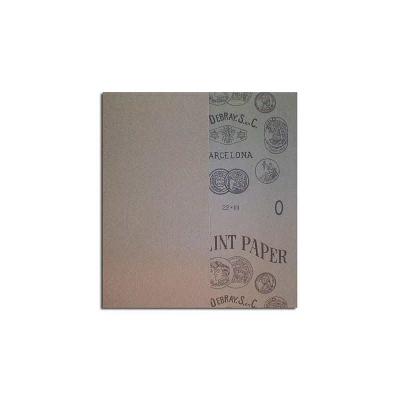 PAPEL DE LIJA MEDALLAS 00 63642535154