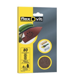 TRIANG. LIJA VELGRIP 120X152 11 AGUJ. FINO 6 UDS