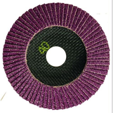 DISCO LAMINAS ZIRCONIO HYBRIDO Ø 125 GRANO 40
