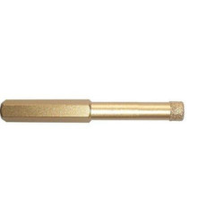 CORONA DIAMANTE PORCELANICO P/TALADRO ROJA 12 MM