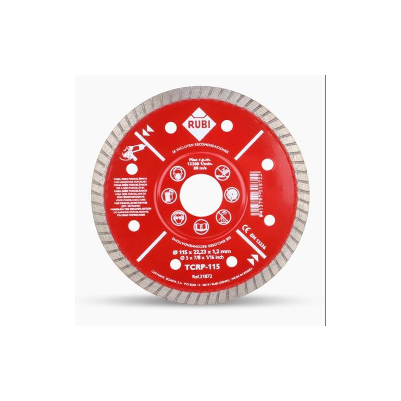 DISCO DIAMANTE PORCELANA EXTRAFINO 115 31972