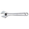 LLAVE AJUSTABLE MOLETA CENTRAL CROMADA 8"