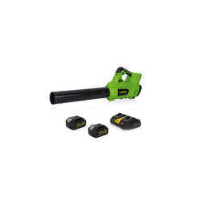 SOPLADOR SIN CABLE 40V+2X BATERIA 4AH+CARGADOR DOB SOPLADOR SIN CABLE 40V+2X BATERIA 4AH+CARGADOR DOB