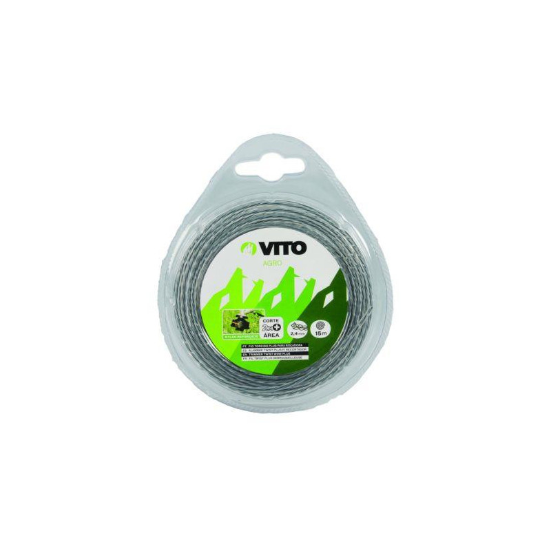 HILO NYLON TWIST PLUS PARA DESBROZADORA VIFRTP3015 HILO NYLON TWIST PLUS PARA DESBROZADORA VIFRTP3015