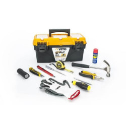 CAJA HERRAMIENTAS 16"PLAS.C/11 PZ. VIMFH11P