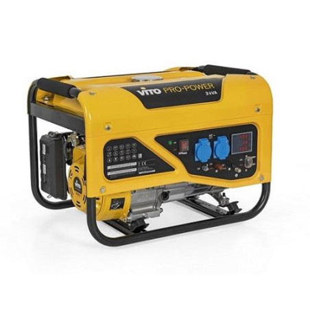GENERADOR MONOFASICO 3KVA 2500W 6,5CV 196CC GENERADOR MONOFASICO 3KVA 2500W 6,5CV 196CC