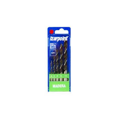 BROCAS MADERA ESTUCHE PLASTICO 5 PIEZAS 1435