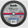 DISCO CORTE INOX/METAL 230X2MM KWB