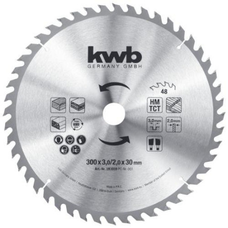 SIERRA CIRCULAR HM 300X30 Z48 49593059
