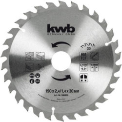 SIERRA CIRCULAR HM 190X30/20/16 Z30 49586959