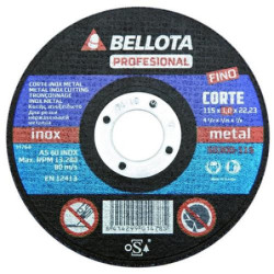 DISCO ABRASIVO CORTE INOX-METAL FINO 50300-125