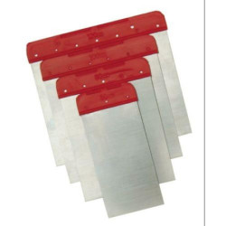 ESPATULAS FLEXIBLES EMPLASTECER ACERO (JUEGO-4)