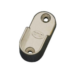 SOPORTE TUBO ARMARIO 7 30X15X45MM. NIQ.(BL-2) 2154