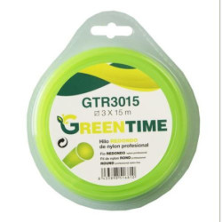 HILO NYLON REDONDO 3,0MM X 15M GTR3015