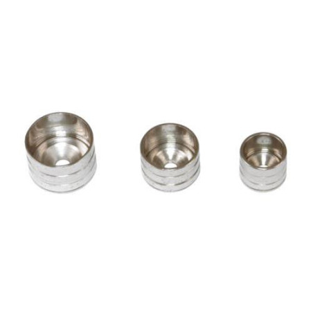 SOPORTE TUBO ARMARIO 15 Ø19X15MM NIQ.(BOL-2) 22303