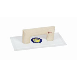 LLANA PLASTICO BLANCO 30X14 MANGO REDONDO 663PBR