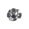TUERCA C/PUAS 130 M10 Ø20X10 ZINCADO (BOL-4) 22344