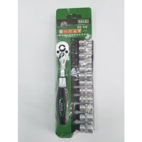 CARRACA 1/4" CON EXPULSION+12 VASO 8611502 CARRACA 1/4" CON EXPULSION+12 VASO 8611502