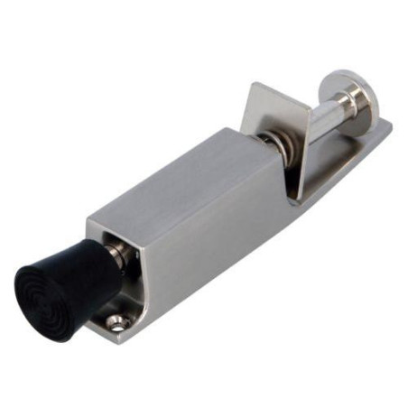 RETENEDOR PUERTAS PIE 10 28MM CROMO MATE 6467 RETENEDOR PUERTAS PIE 10 28MM CROMO MATE 6467