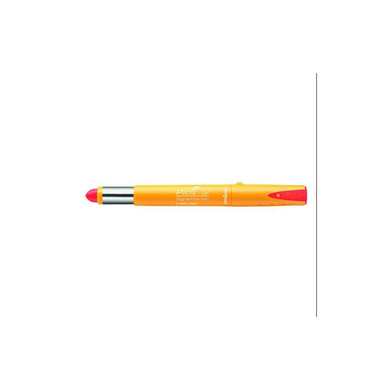 MARCADOR SEÑALIZADOR GEL PICA-8080 ROJO