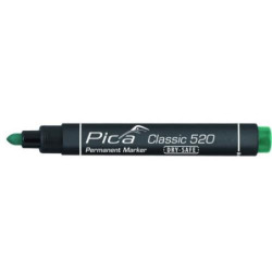 MARCADOR PERMANENTE PICA TIPO BALA VERDE