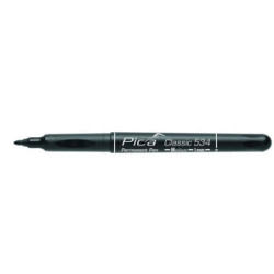 MARCADOR PERMANENTE PICA CLASSIC BALA NEGRO