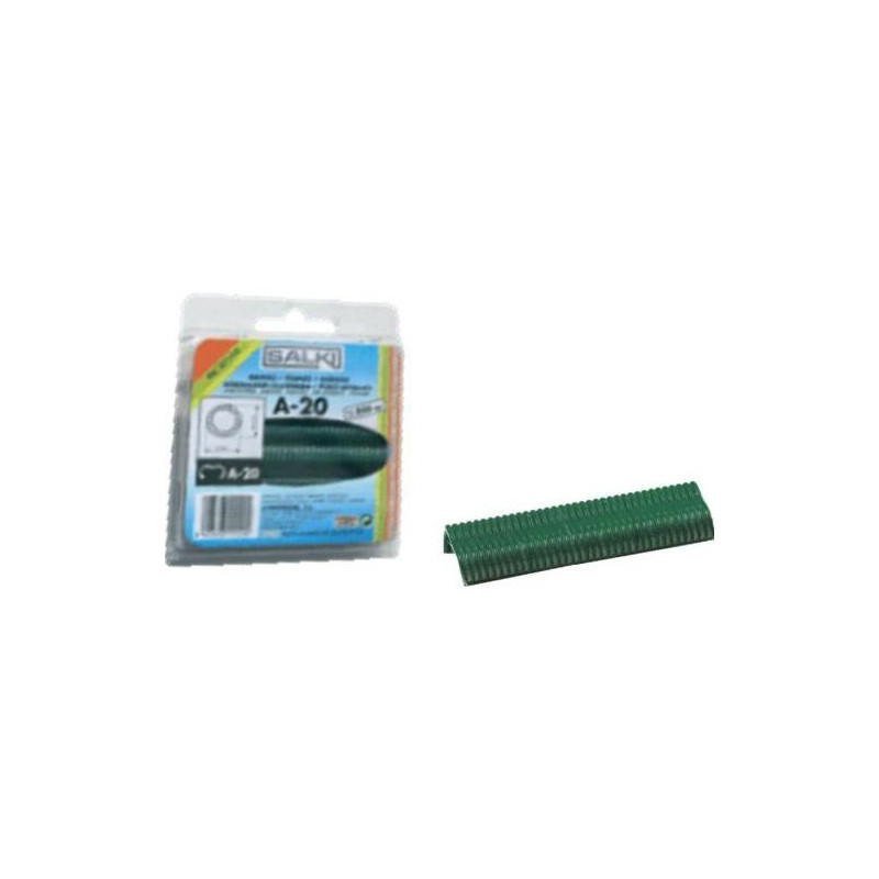 GRAPA PARA CERCAS A-20 VERDE (CAJA 200) GRAPA PARA CERCAS A-20 VERDE (CAJA 200)