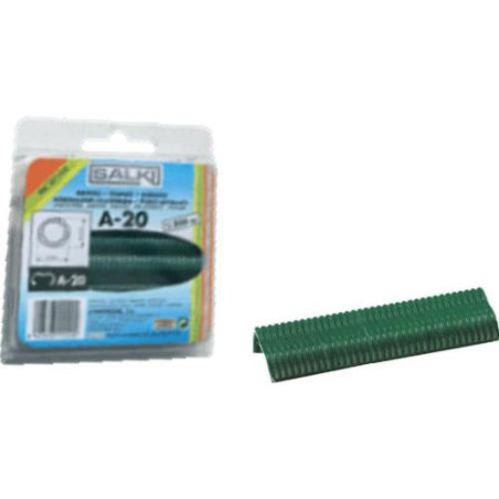 GRAPA PARA CERCAS A-20 VERDE (CAJA 200) GRAPA PARA CERCAS A-20 VERDE (CAJA 200)