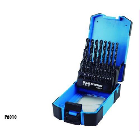 EST.AZUL 19PCS HSS DIN338 Ø1-10X0,5MM