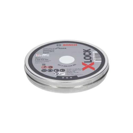 LATA CON 10 DISCOS DE CORTE X-LOCK STANDARD