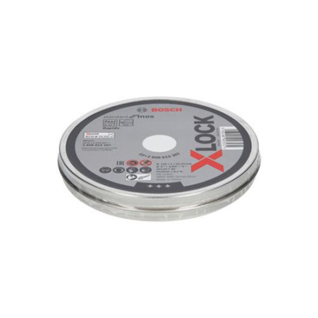 LATA DISCOS CORTE XLOCK  INOX 125 MM.