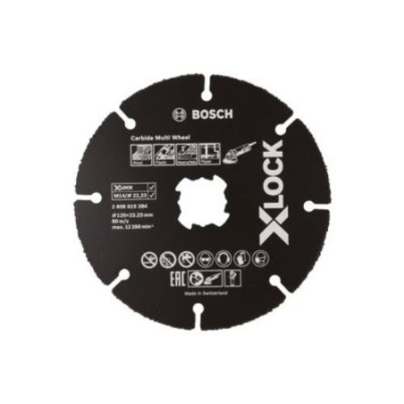 DISCO CORTE MULTIWHEEL 125 X 22,23 MM X-LOCK